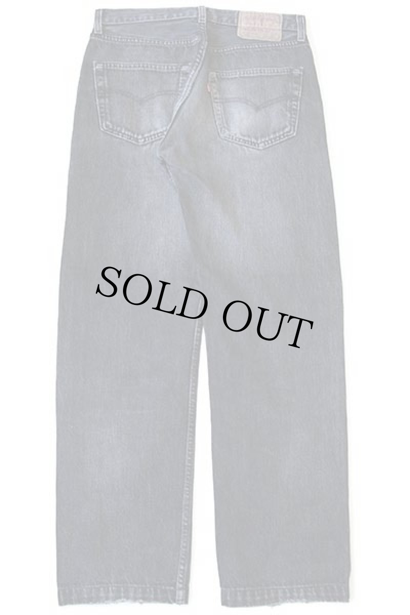 画像3: 90s USA製 Levi'sリーバイス 501 ブラック デニムパンツ w31 (3)