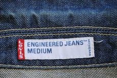 画像4: 00s Levi'sリーバイス ENGINEERED JEANS 70100 立体裁断 デニムジャケット M★A ユーロ (4)