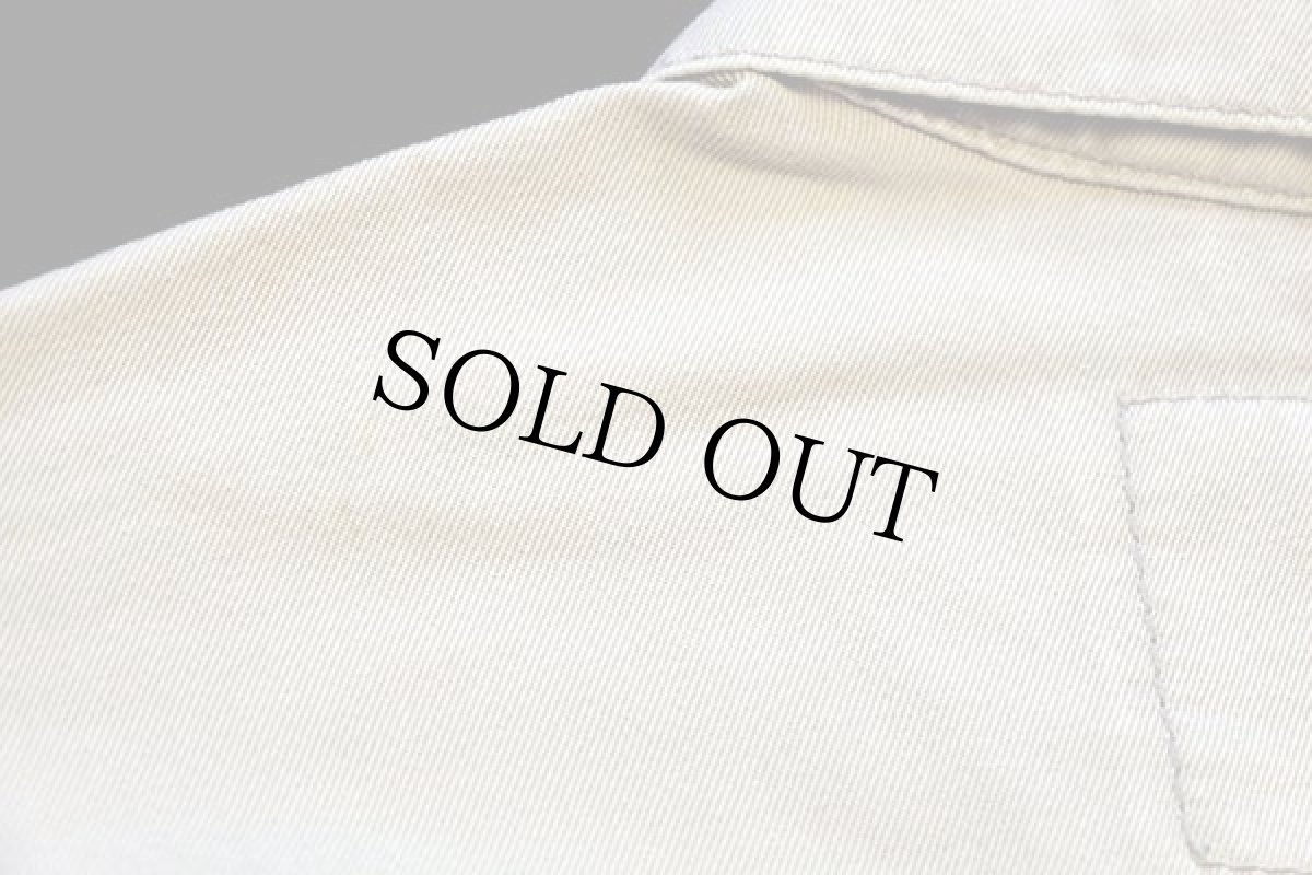 画像7: 90s Levi'sリーバイス 70503 コットンツイル ジャケット 4ポケット ベージュ M★ユーロ (7)