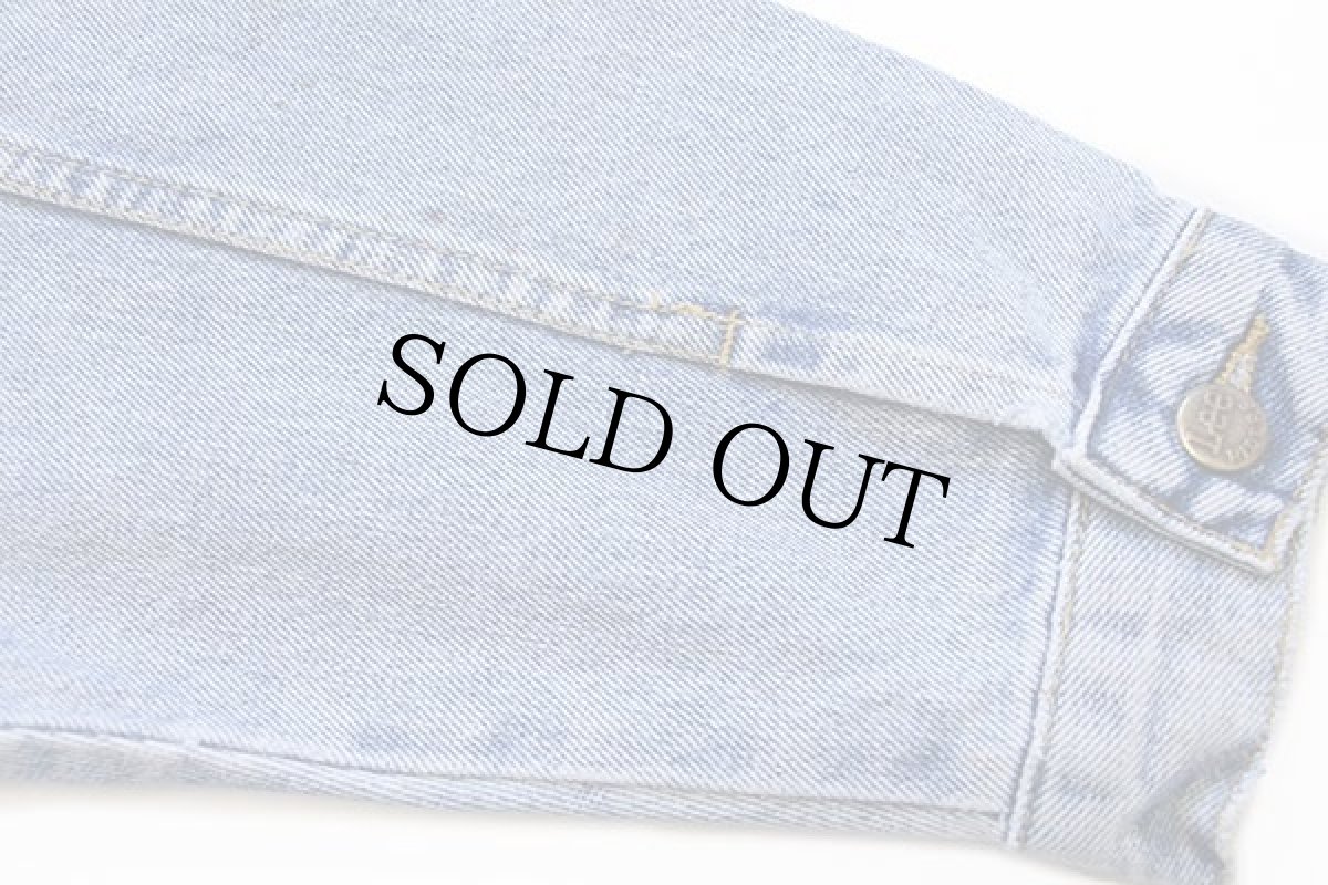 画像6: Leeリー RIDER JACKET デニムジャケット 4ポケット L★ユーロ (6)