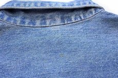 画像5: 90s USA製 GUESS JEANS ゲス デニムジャケット 4ポケット M (5)