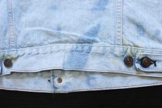 画像6: 70s USA製 Levi'sリーバイス 70505 ブリーチ加工 デニムジャケット 38 (6)