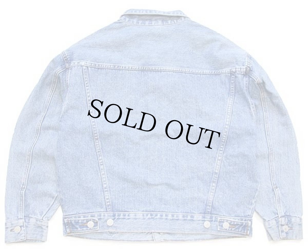 画像2: 90s USA製 GUESS JEANS ゲス デニムジャケット 4ポケット M (2)