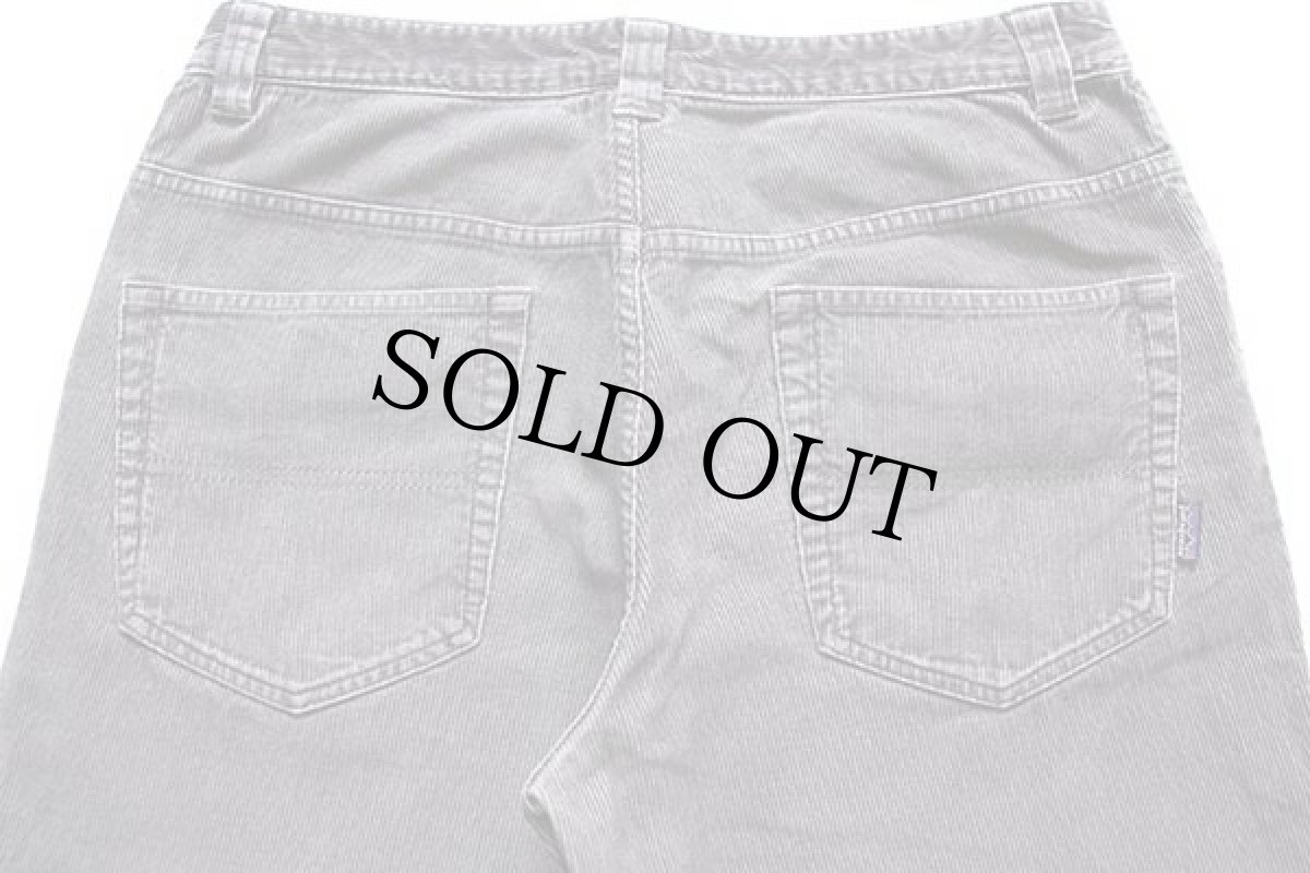 画像5: patagoniaパタゴニア オーガニックコットン コーデュロイパンツ フォージグレー 31 (5)