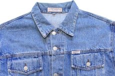 画像3: 90s USA製 GUESS JEANS ゲス デニムジャケット 4ポケット M (3)