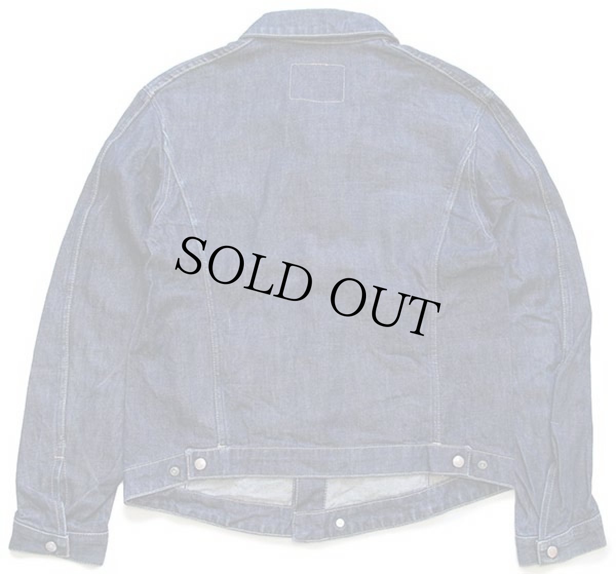 画像2: 00s Levi'sリーバイス ENGINEERED JEANS 70100 立体裁断 デニムジャケット M★A ユーロ (2)