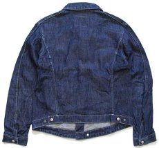 画像2: 00s Levi'sリーバイス ENGINEERED JEANS 70100 立体裁断 デニムジャケット M★A ユーロ (2)