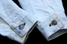 画像7: 70s USA製 Levi'sリーバイス 70505 ブリーチ加工 デニムジャケット 38 (7)