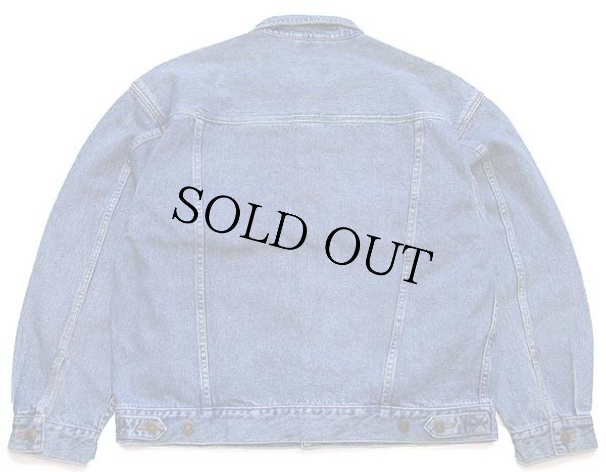 画像2: 90s EddieBauerエディーバウアー デニムジャケット 4ポケット L (2)