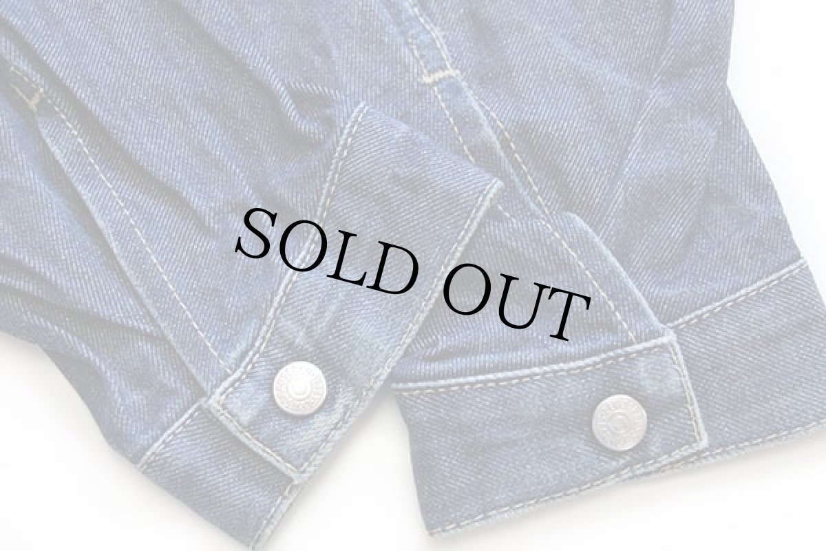 画像6: 00s Levi'sリーバイス ENGINEERED JEANS 70100 立体裁断 デニムジャケット M★A ユーロ (6)