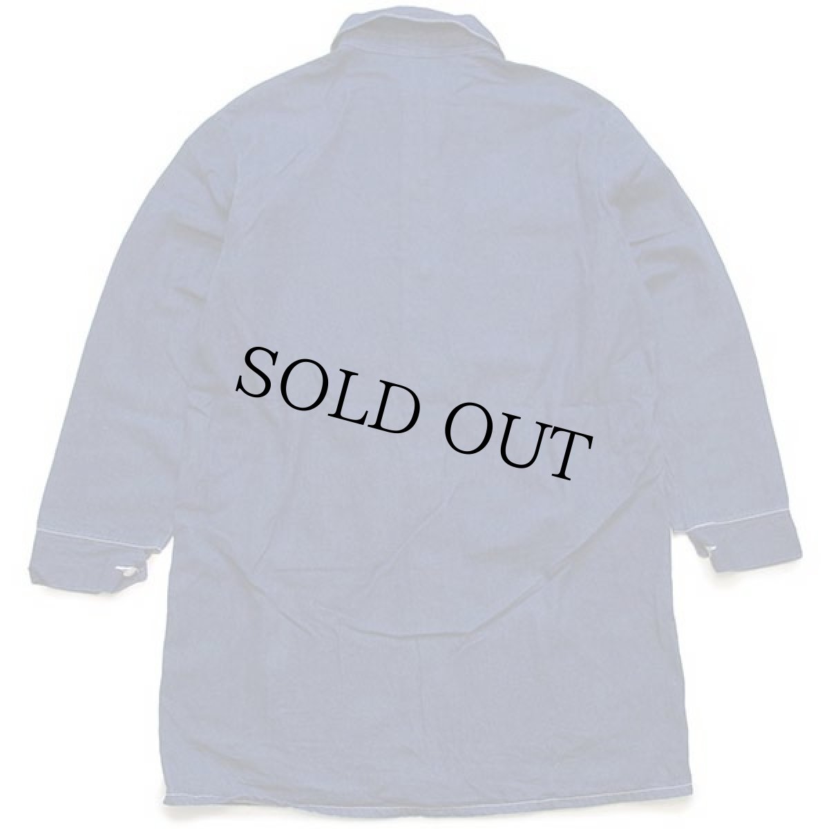 画像2: USA製 POINTERポインター カバーオールタイプ デニムコート L★ショップコート (2)