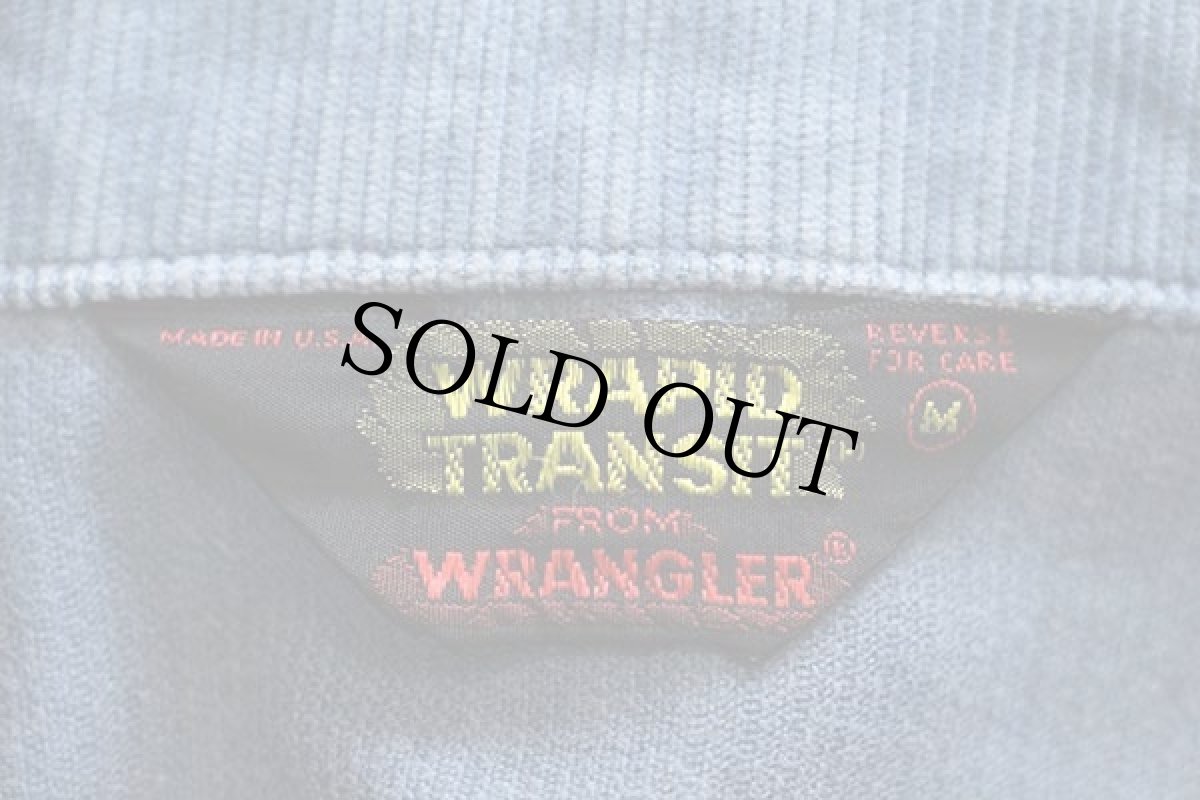 画像4: 70s USA製 Wranglerラングラー WRAPID TRANSIT コーデュロイ ブッシュジャケット ブルーグレー M (4)