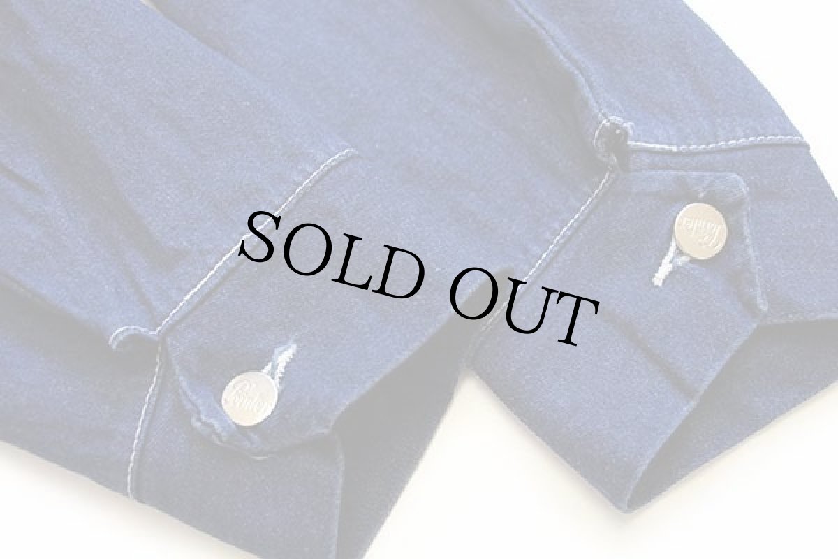 画像6: USA製 POINTERポインター カバーオールタイプ デニムコート L★ショップコート (6)