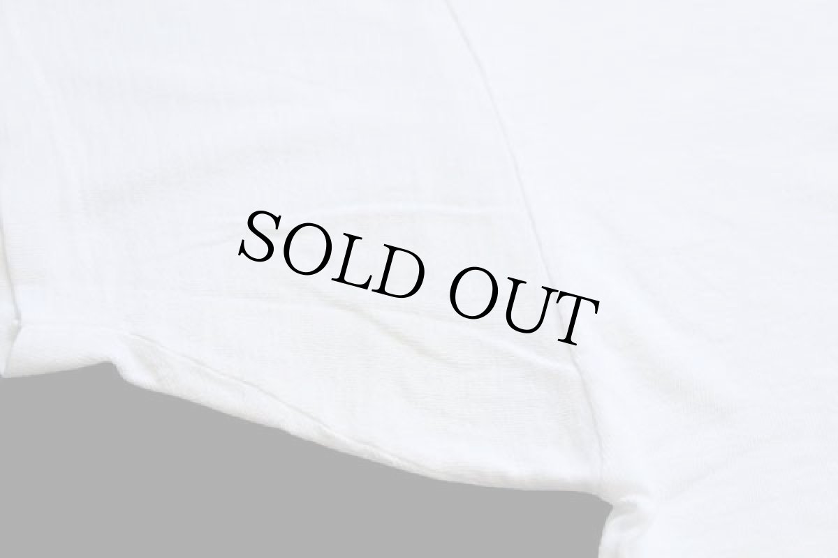 画像6: 60s USA製 CHAMPIONチャンピオン ランタグ YMCA CAMP TECUMSEH インディアンヘッド フロッキープリント コットンTシャツ 白M (6)