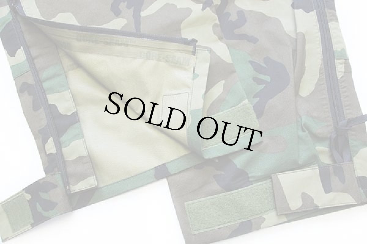 画像7: 90s 米軍 U.S.ARMY ECWCS GEN1 ウッドランドカモ GORE-TEXゴアテックス ナイロン オーバーパンツ M-R★27 (7)