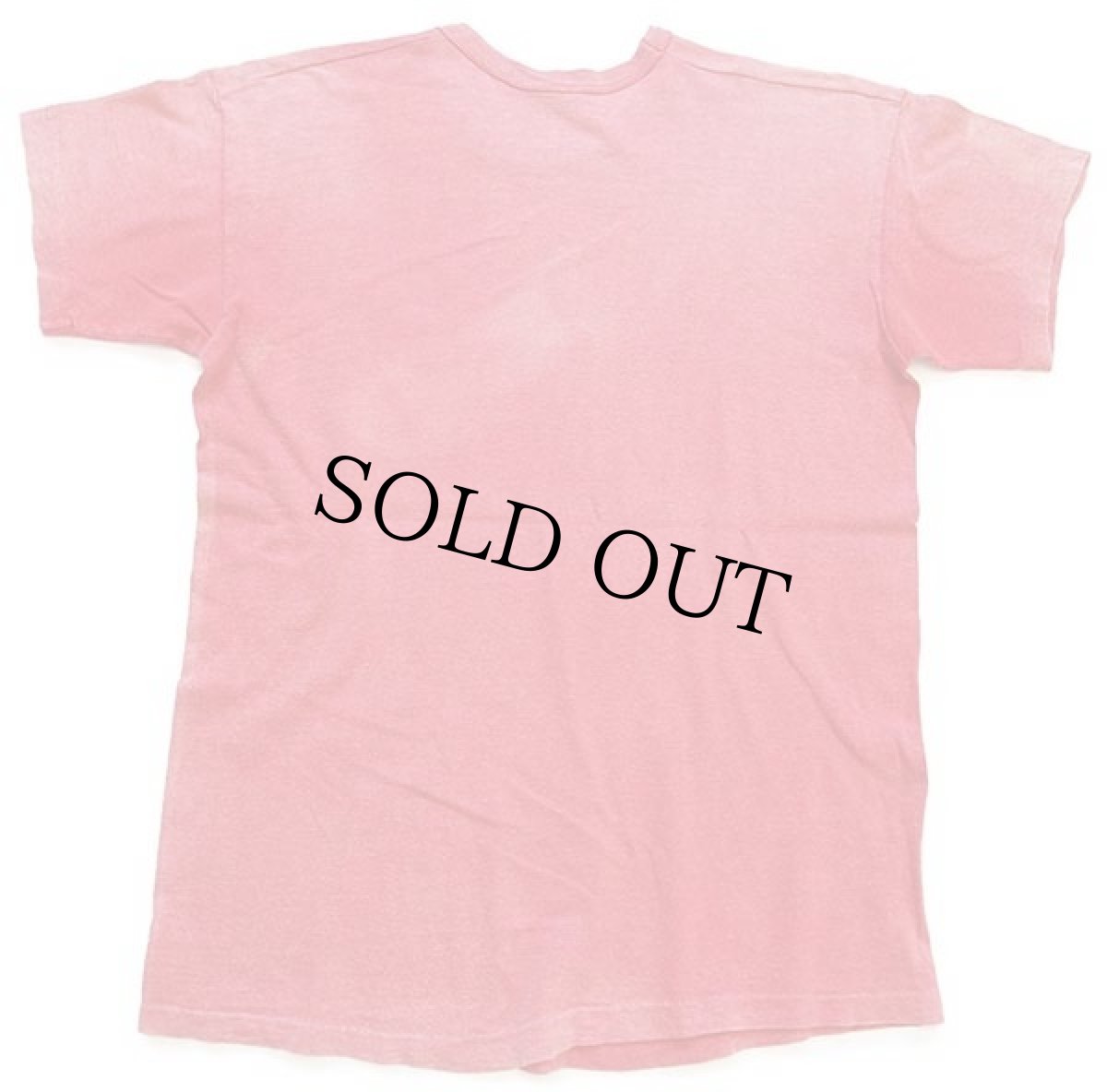 画像3: 60s USA製 Russell Southernラッセルサウザン NATS ひび割れプリント コットンTシャツ 赤 フェード L (3)