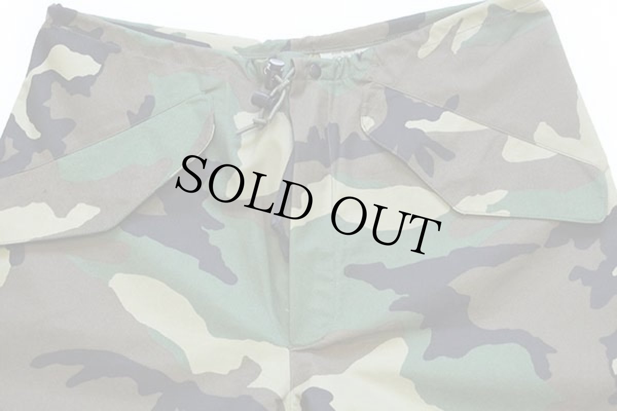 画像4: 90s 米軍 U.S.ARMY ECWCS GEN1 ウッドランドカモ GORE-TEXゴアテックス ナイロン オーバーパンツ M-R★27 (4)