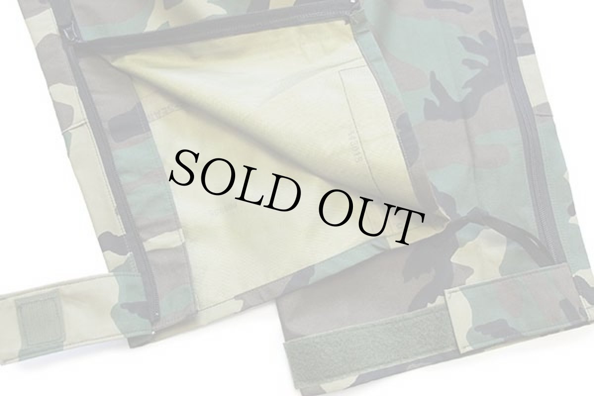 画像7: デッドストック★00s 米軍 U.S.ARMY ECWCS GEN1 ウッドランドカモ GORE-TEXゴアテックス ナイロン オーバーパンツ L-R★29 (7)