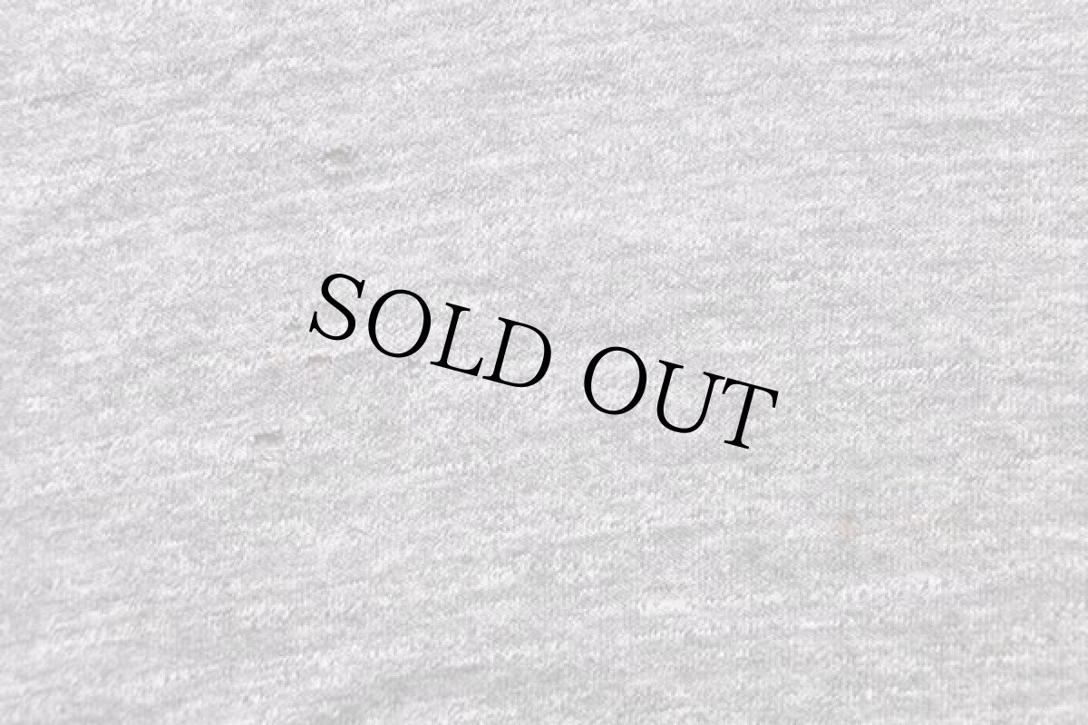 画像7: 60s USA製 Russell Southernラッセルサウザン 無地 コットンTシャツ ボロ 杢グレー XL (7)