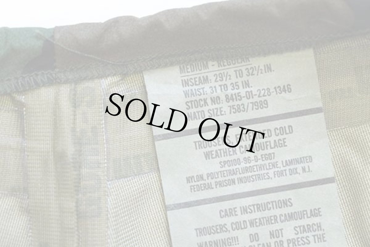 画像6: 90s 米軍 U.S.ARMY ECWCS GEN1 ウッドランドカモ GORE-TEXゴアテックス ナイロン オーバーパンツ M-R★27 (6)