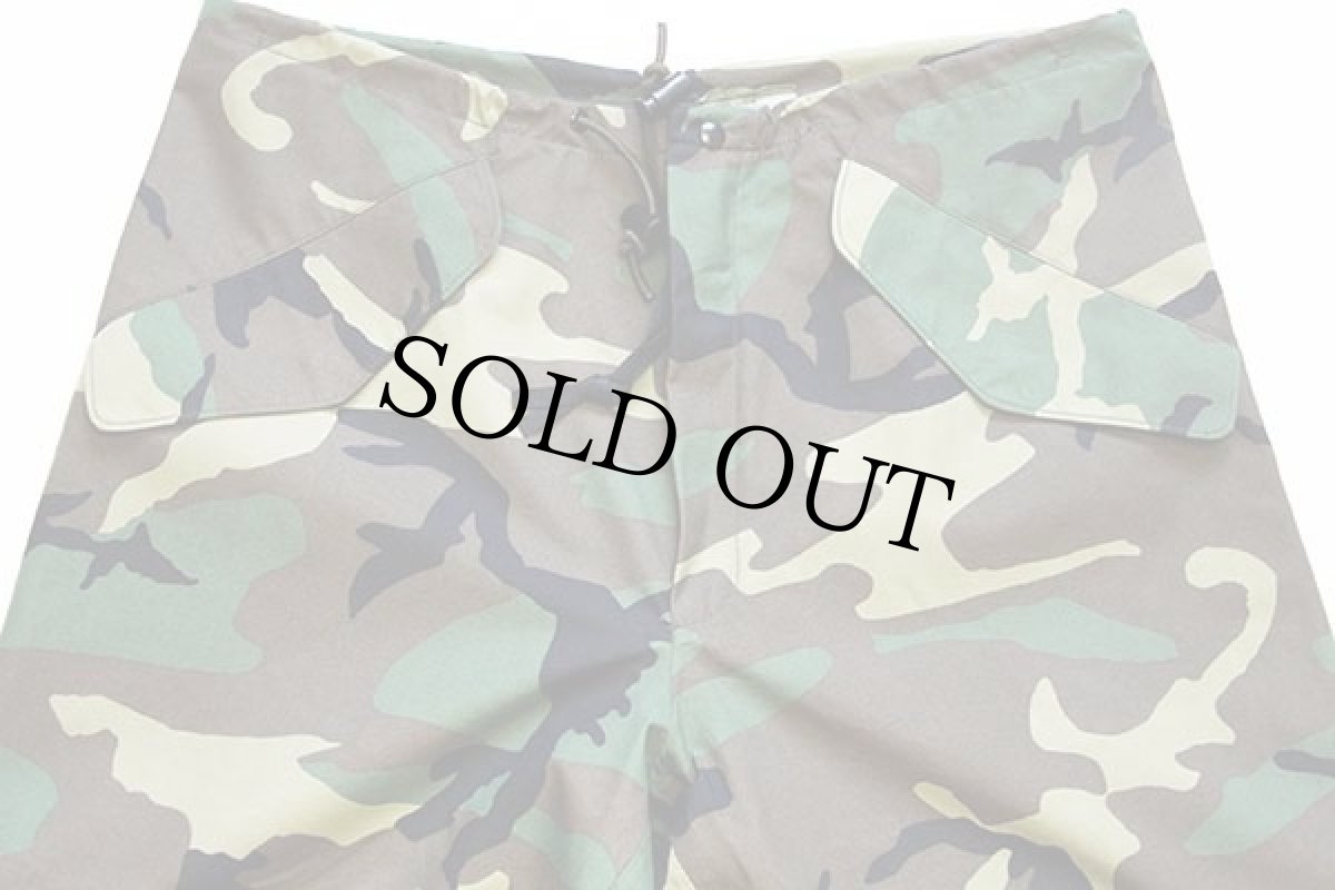 画像4: 90s 米軍 U.S.ARMY ECWCS GEN1 ウッドランドカモ GORE-TEXゴアテックス ナイロン オーバーパンツ M-R★26 (4)