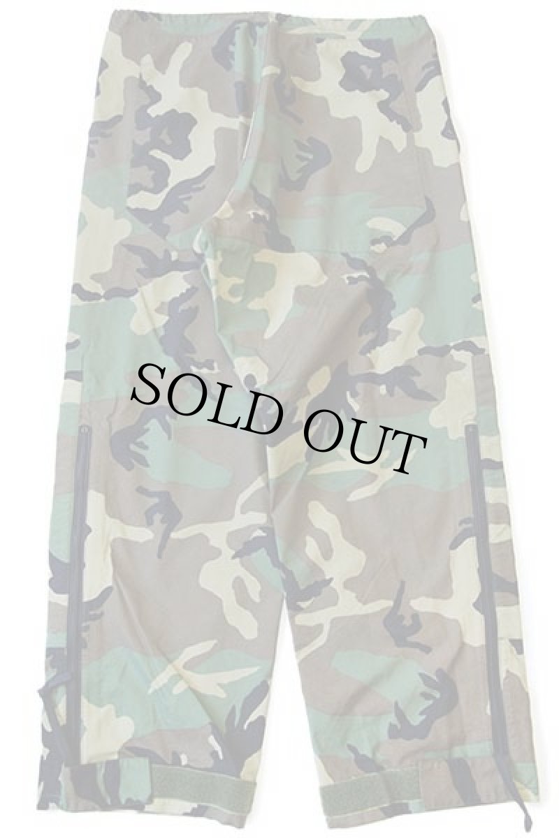 画像3: 90s 米軍 U.S.ARMY ECWCS GEN1 ウッドランドカモ GORE-TEXゴアテックス ナイロン オーバーパンツ M-R★28 (3)