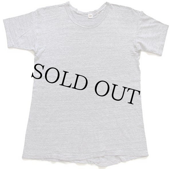 60s USA製 Russell Southernラッセルサウザン 無地 コットンTシャツ