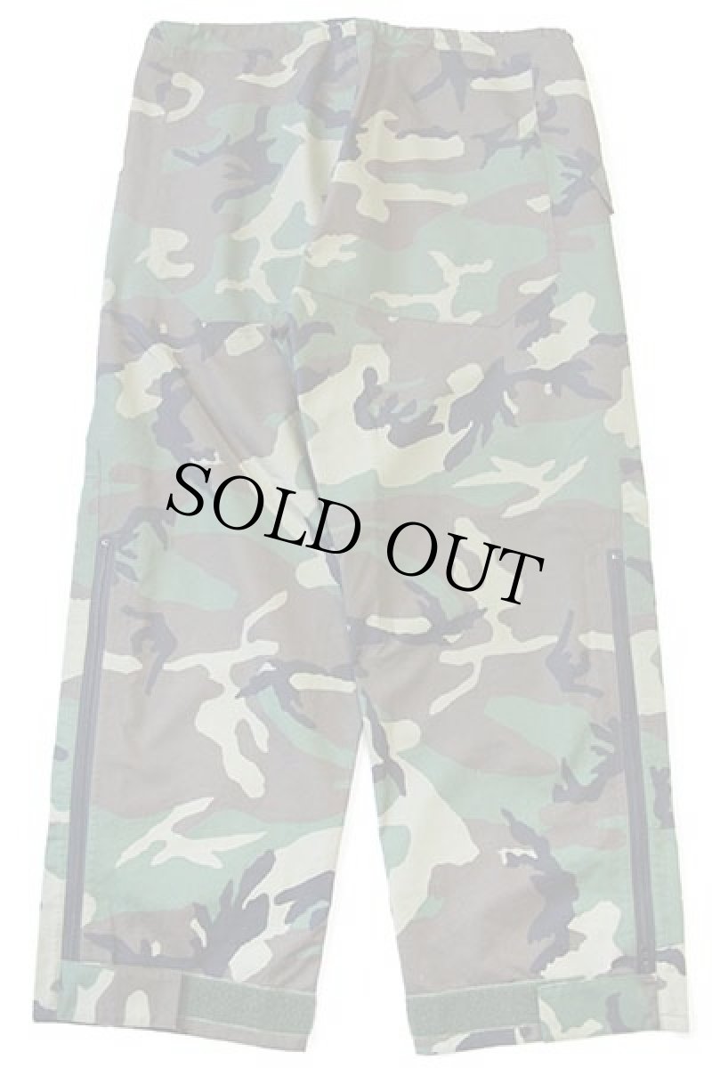 画像3: 90s 米軍 U.S.ARMY ECWCS GEN1 ウッドランドカモ GORE-TEXゴアテックス ナイロン オーバーパンツ L-R★30 (3)