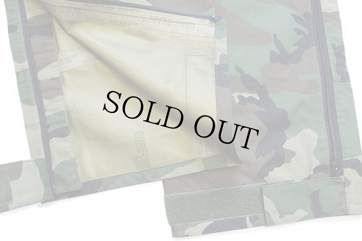 画像7: 90s 米軍 U.S.ARMY ECWCS GEN1 ウッドランドカモ GORE-TEXゴアテックス ナイロン オーバーパンツ L-R★30 (7)