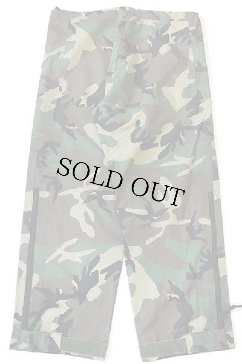 画像3: デッドストック★00s 米軍 U.S.ARMY ECWCS GEN1 ウッドランドカモ GORE-TEXゴアテックス ナイロン オーバーパンツ L-R★29 (3)