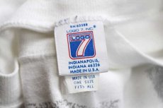 画像5: 80s USA製 LOGO7 NFL NEW YORK GIANTS コットンTシャツ 白★特大 (5)