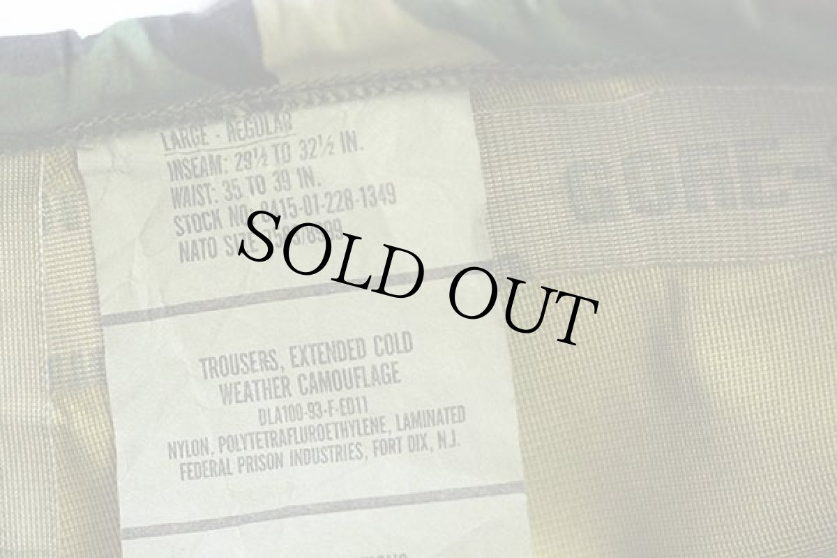 画像6: 90s 米軍 U.S.ARMY ECWCS GEN1 ウッドランドカモ GORE-TEXゴアテックス ナイロン オーバーパンツ L-R★30 (6)