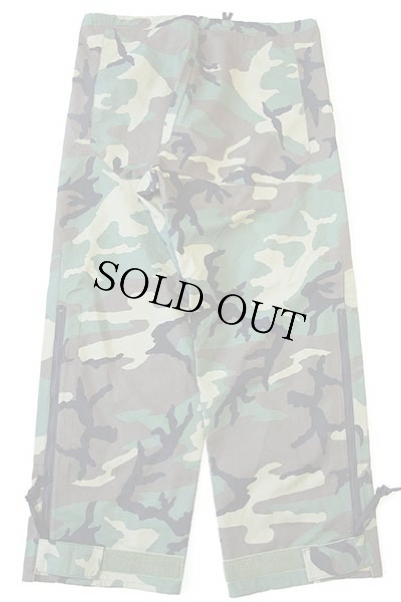 画像3: 90s 米軍 U.S.ARMY ECWCS GEN1 ウッドランドカモ GORE-TEXゴアテックス ナイロン オーバーパンツ M-R★26 (3)