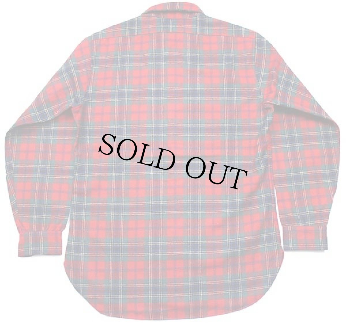 画像2: 70s USA製 PENDLETONペンドルトン タータンチェック ウールシャツ M (2)