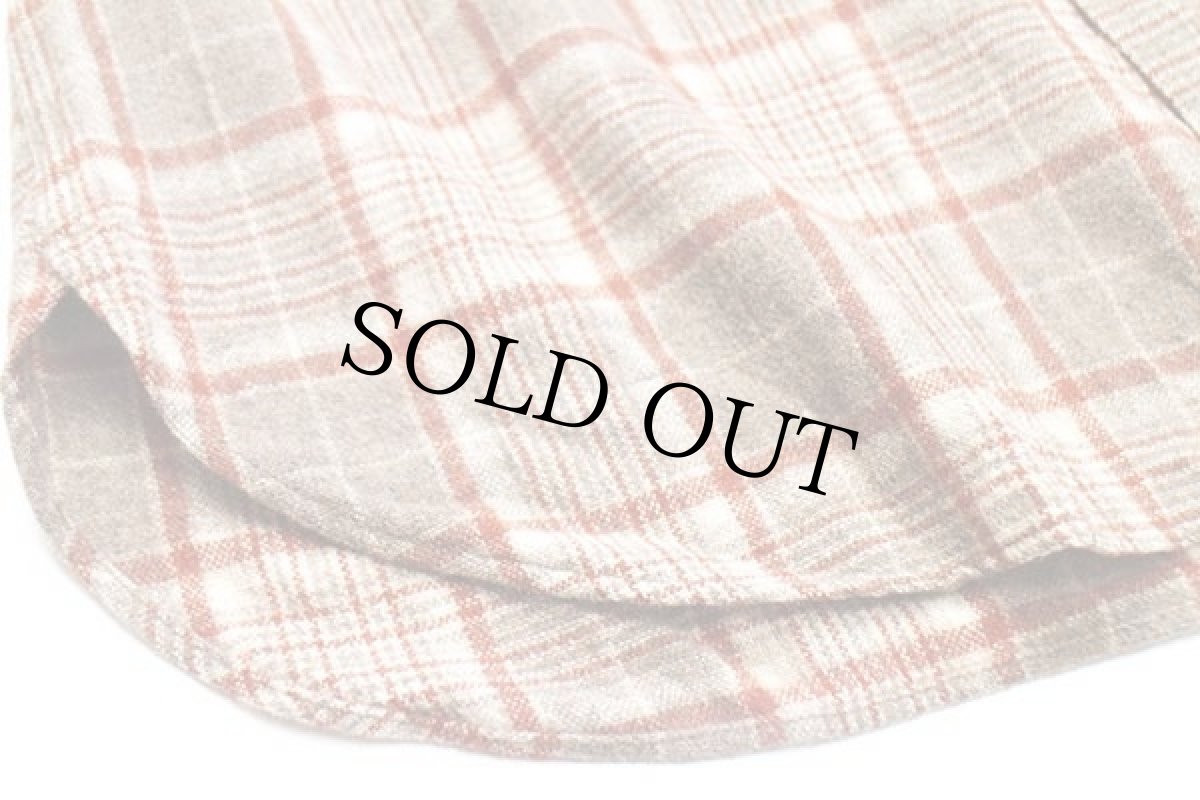 画像5: 70s USA製 PENDLETONペンドルトン タータンチェック ウールシャツ M (5)