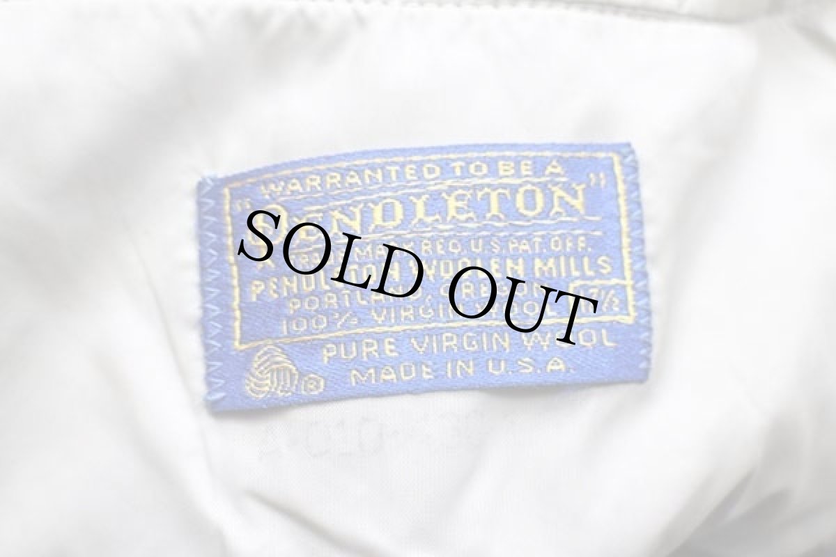 画像4: 70s USA製 PENDLETONペンドルトン タータンチェック ウールシャツ 17.5 (4)