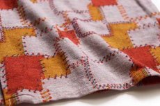 画像5: 70s Damina パッチワーク柄 シャツ (5)