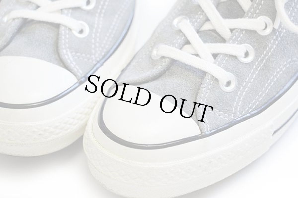 画像8: CONVERSEコンバース Chuck Taylorチャックテイラー CT70 Low スエード グレー 7.5★スニーカー (8)