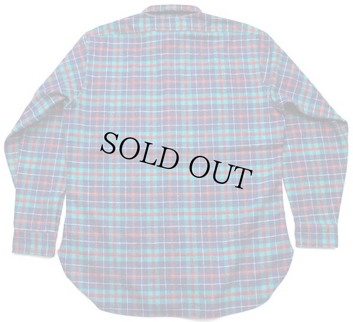 画像2: 70s USA製 PENDLETONペンドルトン AUTHENTIC MACHARDY TARTAN タータンチェック ボタンダウン ウールシャツ L (2)