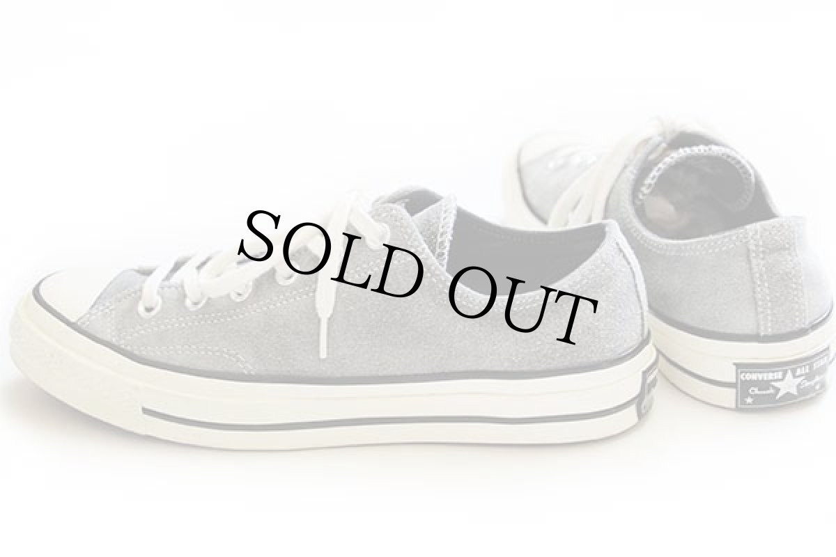 画像2: CONVERSEコンバース Chuck Taylorチャックテイラー CT70 Low スエード グレー 7.5★スニーカー (2)