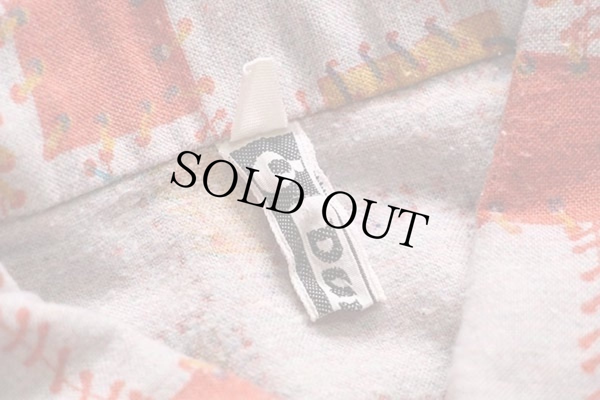 画像4: 70s Damina パッチワーク柄 シャツ (4)