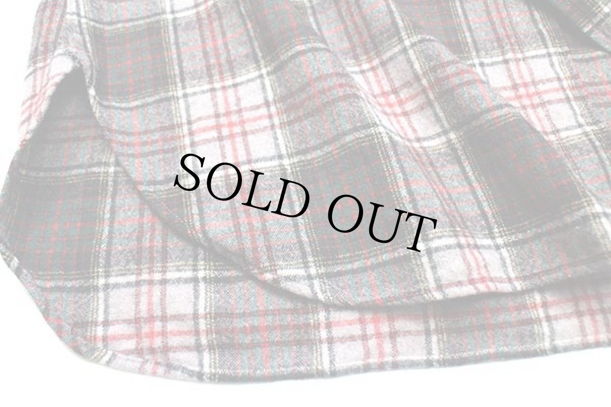 画像5: 70s USA製 PENDLETONペンドルトン タータンチェック ウールシャツ 17.5 (5)