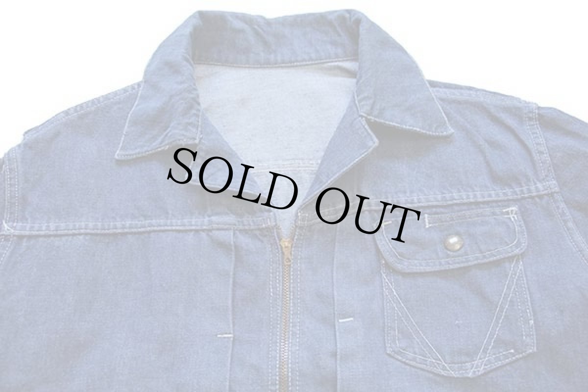 画像3: 60s WESTERN DOGIES 11MJZタイプ デニムジャケット カスタム (3)