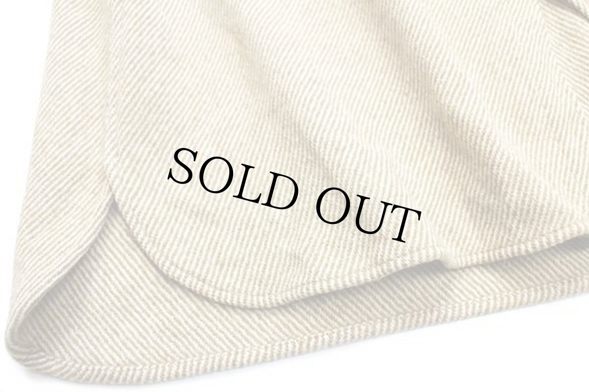 画像5: 70s EddieBauerエディーバウアー ツイード ウールシャツ 薄茶 L (5)