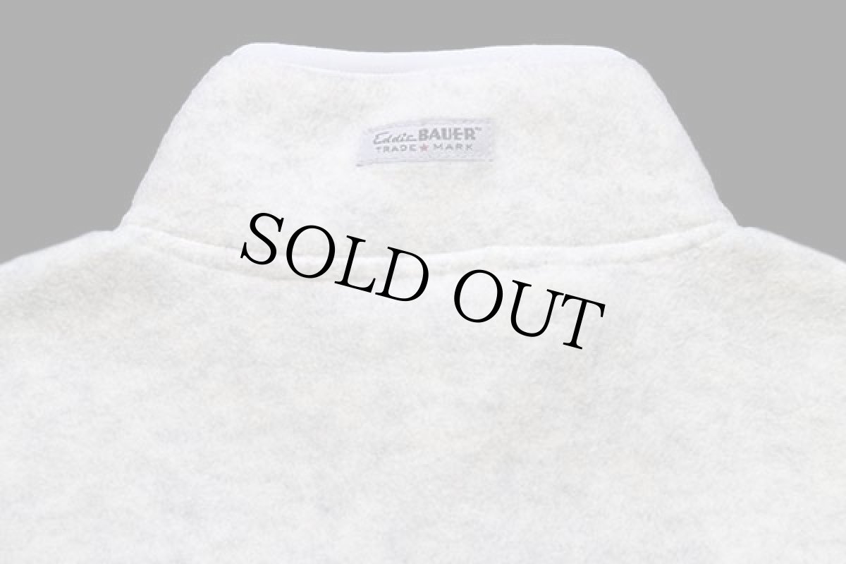 画像4: 00s カナダ製 EddieBauerエディーバウアー POLARTEC フリースベスト オートミール L (4)