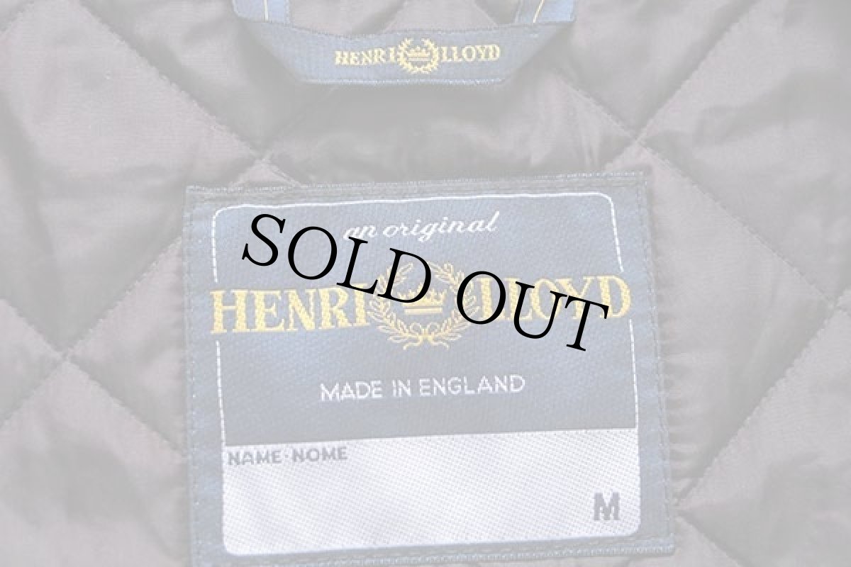 画像4: 90s 英国製 HENRI LLOYDヘンリーロイド ナイロン キルティングベスト チョコレート M (4)