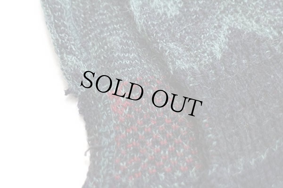 画像7: 90s イタリア製 Bizzarro ウールニット ベスト カーディガン (7)