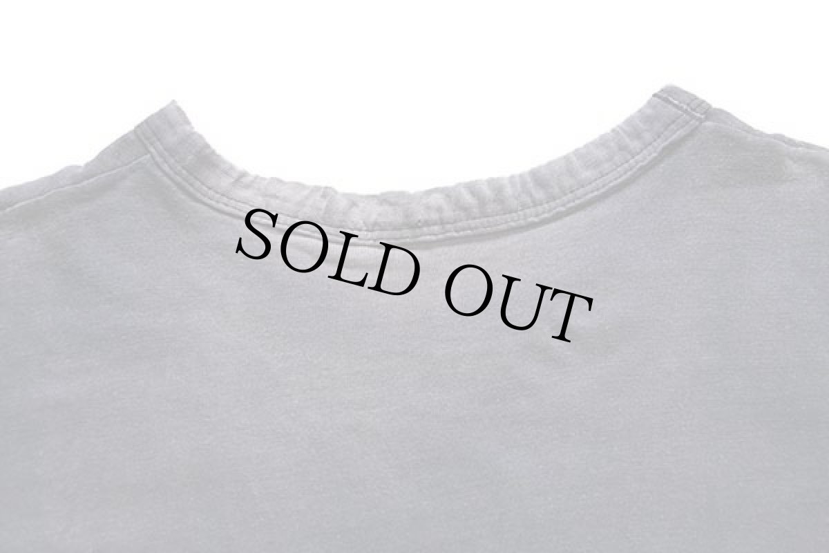 画像10: 80s Championチャンピオン STATE UNIVERSITY COBLESKILL 染み込みプリント コットン リバーシブルTシャツ オレンジ×黒 フェード★炭黒 (10)