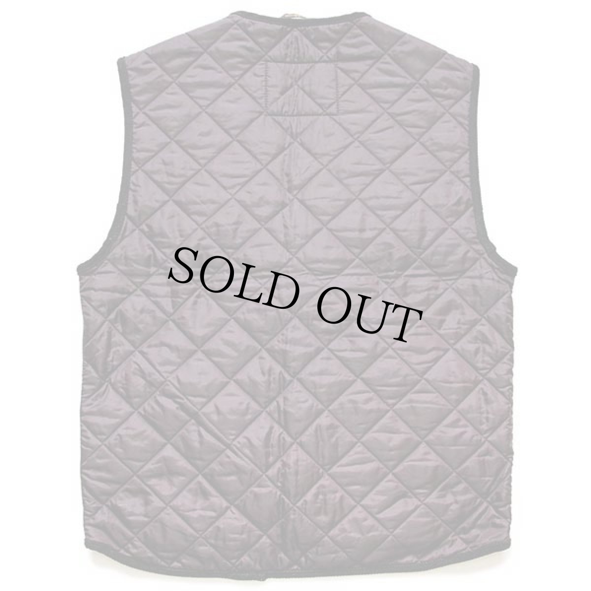 画像2: 90s 英国製 HENRI LLOYDヘンリーロイド ナイロン キルティングベスト チョコレート M (2)