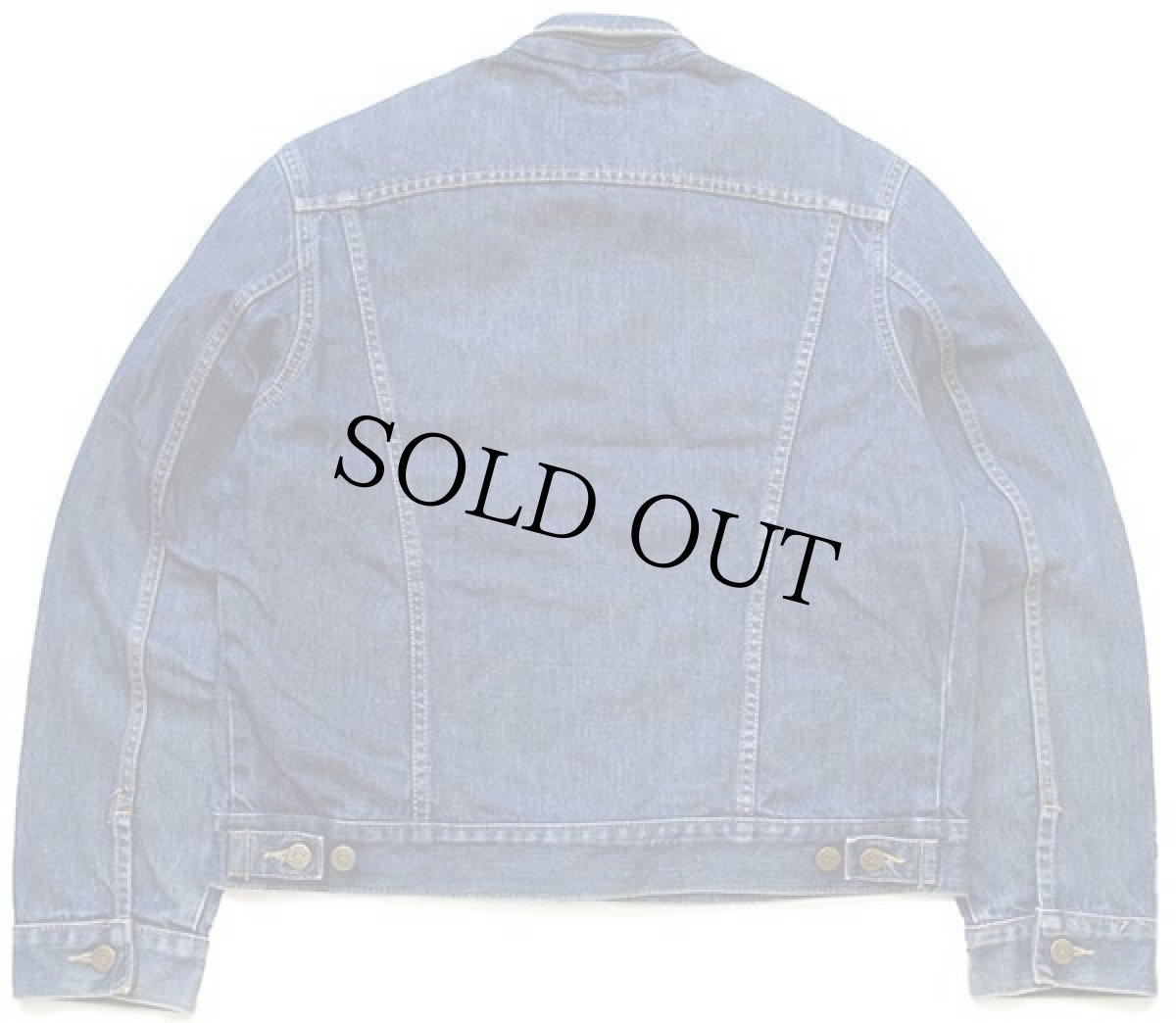 画像2: Leeリー BASIC JACKET デニムジャケット 4ポケット M★ユーロ (2)